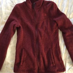NWOT north face fleece zip up
